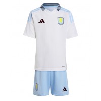 Camisa de time de futebol Aston Villa Replicas 2º Equipamento Infantil 2024-25 Manga Curta (+ Calças curtas)